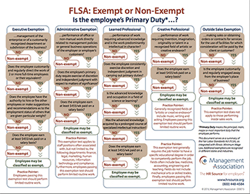 Flsa professional exemption worksheet